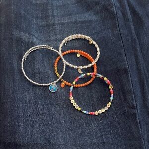 Set of 4 Keep Collective bracelets